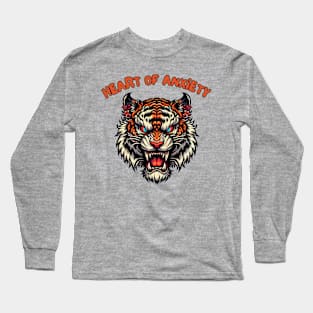 Anxiety tiger Long Sleeve T-Shirt